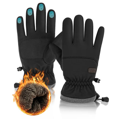 Fleece-lined gloves