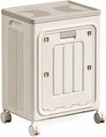 Rolling Laundry Hamper with Lid – Foldable Large Capacity Laundry Basket with Wheels for Bedroom, Bathroom & Laundry Room