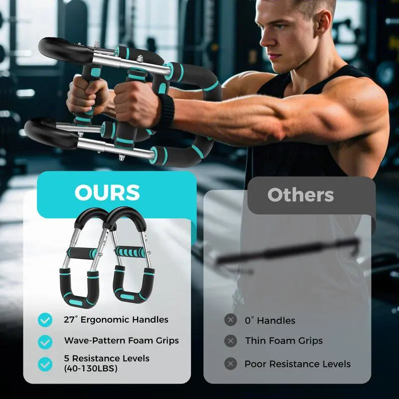 Adjustable Power Twister Bar Arm Trainer