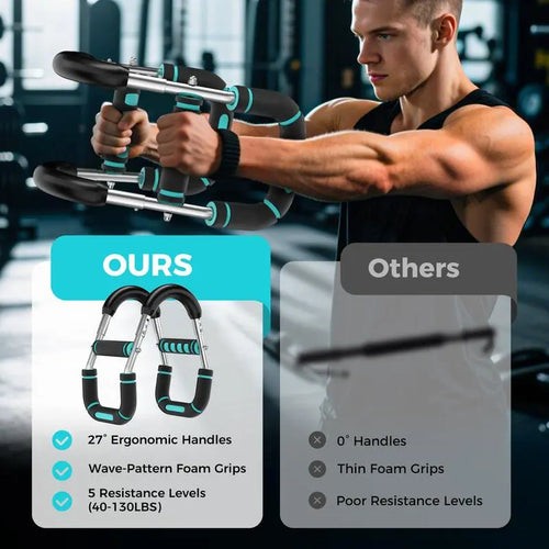Adjustable Power Twister Bar Arm Trainer